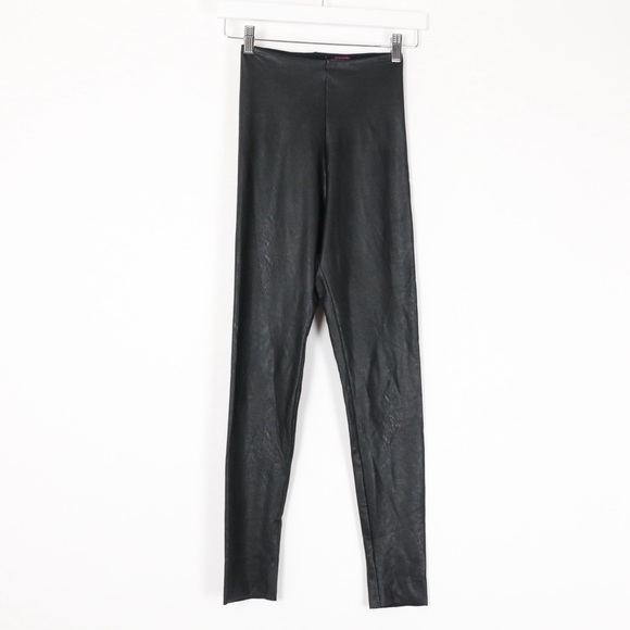 Commando Control Faux Leather Leggings - Picture 1 of 7